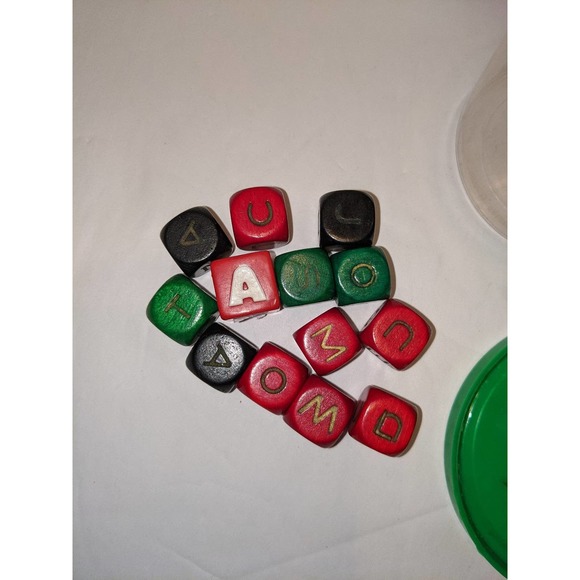 Vintage 1963 Tumble Words The Crossword Board Game Kohner Rare Complete - Picture 7 of 11